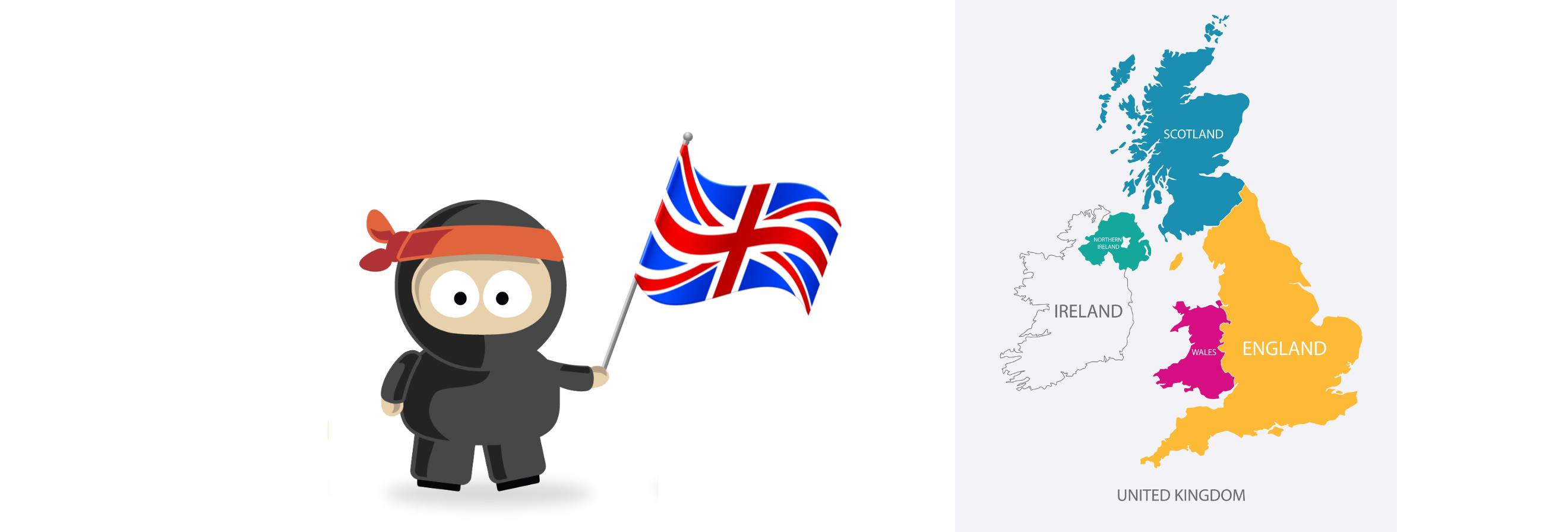 Kickserv Adds UK Support - Norman with Flag